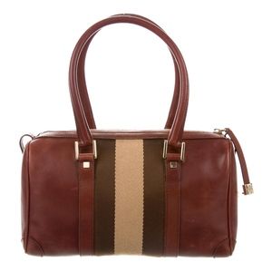 Gucci Web Boston Bag: authentic from TheRealReal